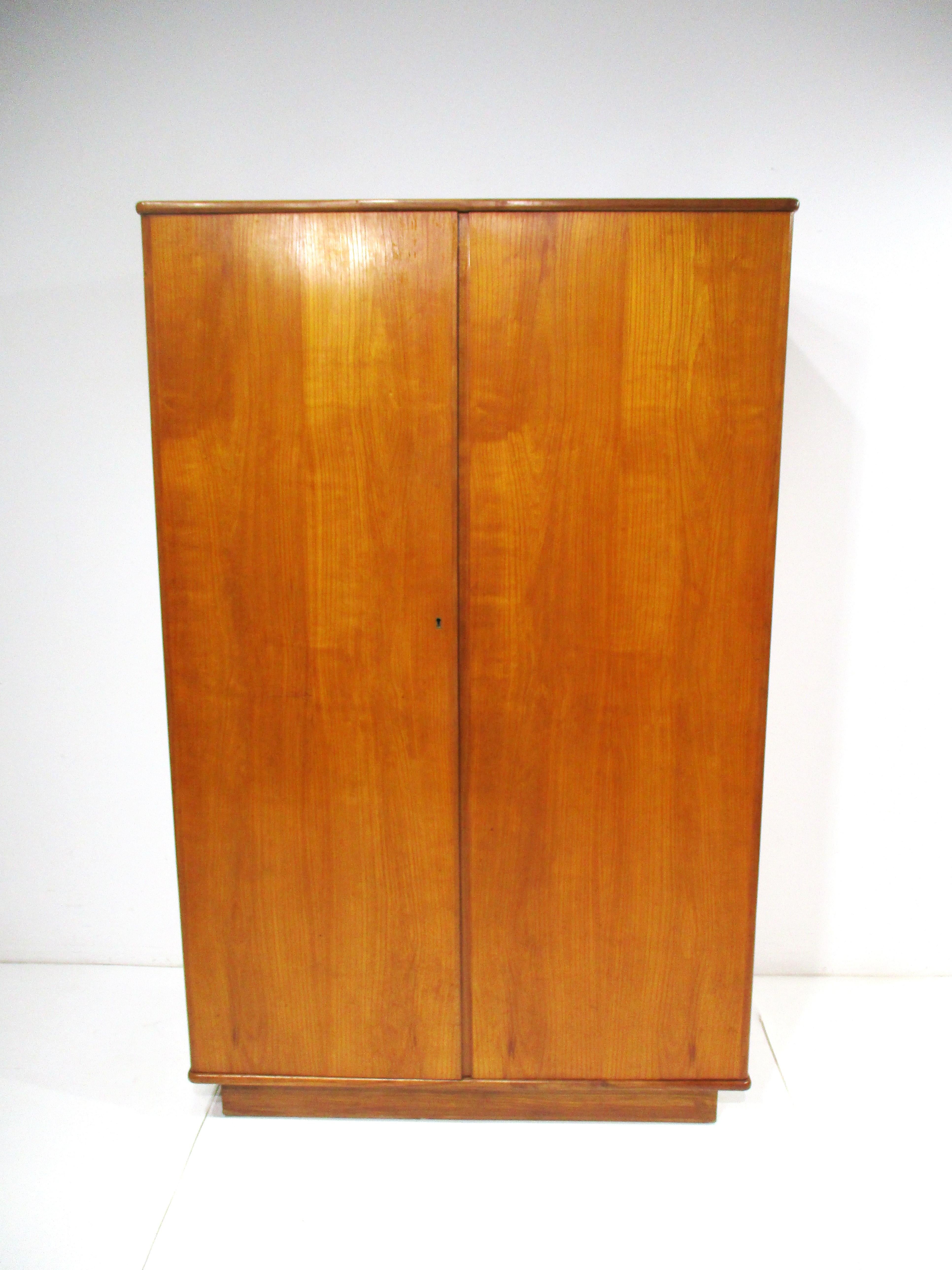 Teak Wardrobe or Armoire in the style of Arne Vodder Denmark 10