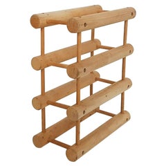 Teak Wine Rack by Richard Nissen for Langaa Denmark, Danish Design, 1960s