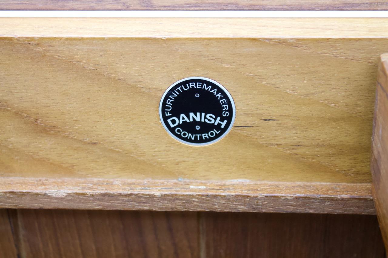 Danish Teak Wood Blanket Box Chest by O Schjøll & B.K. Handest for Randers Denmark 1966