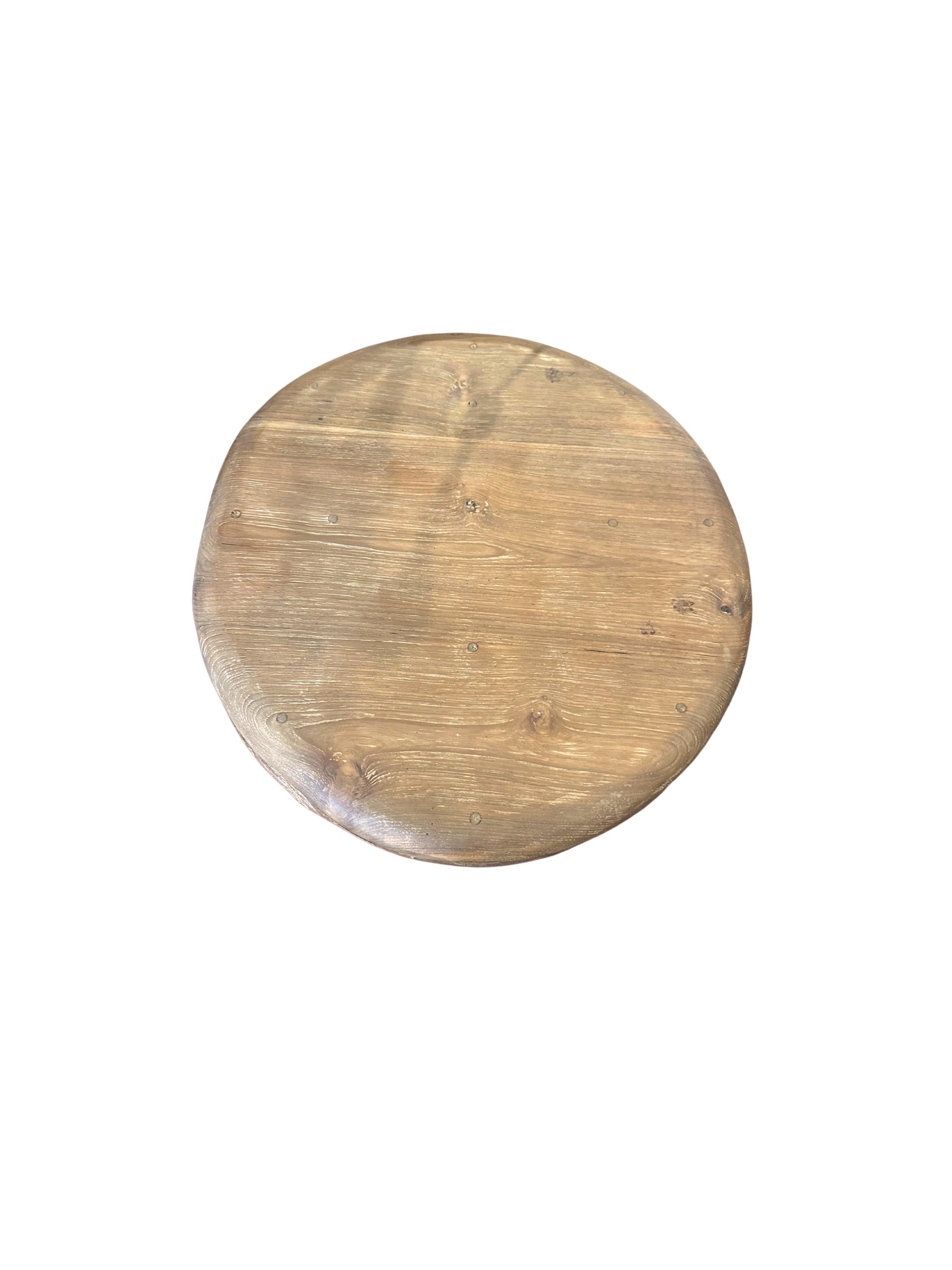 Table en ronce de bois de teck, organique moderne Bon état - En vente à Jimbaran, Bali