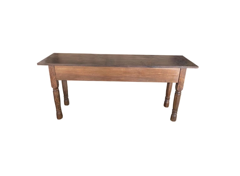 Teak Wood Console Table Java, Indonesia For Sale at 1stDibs
