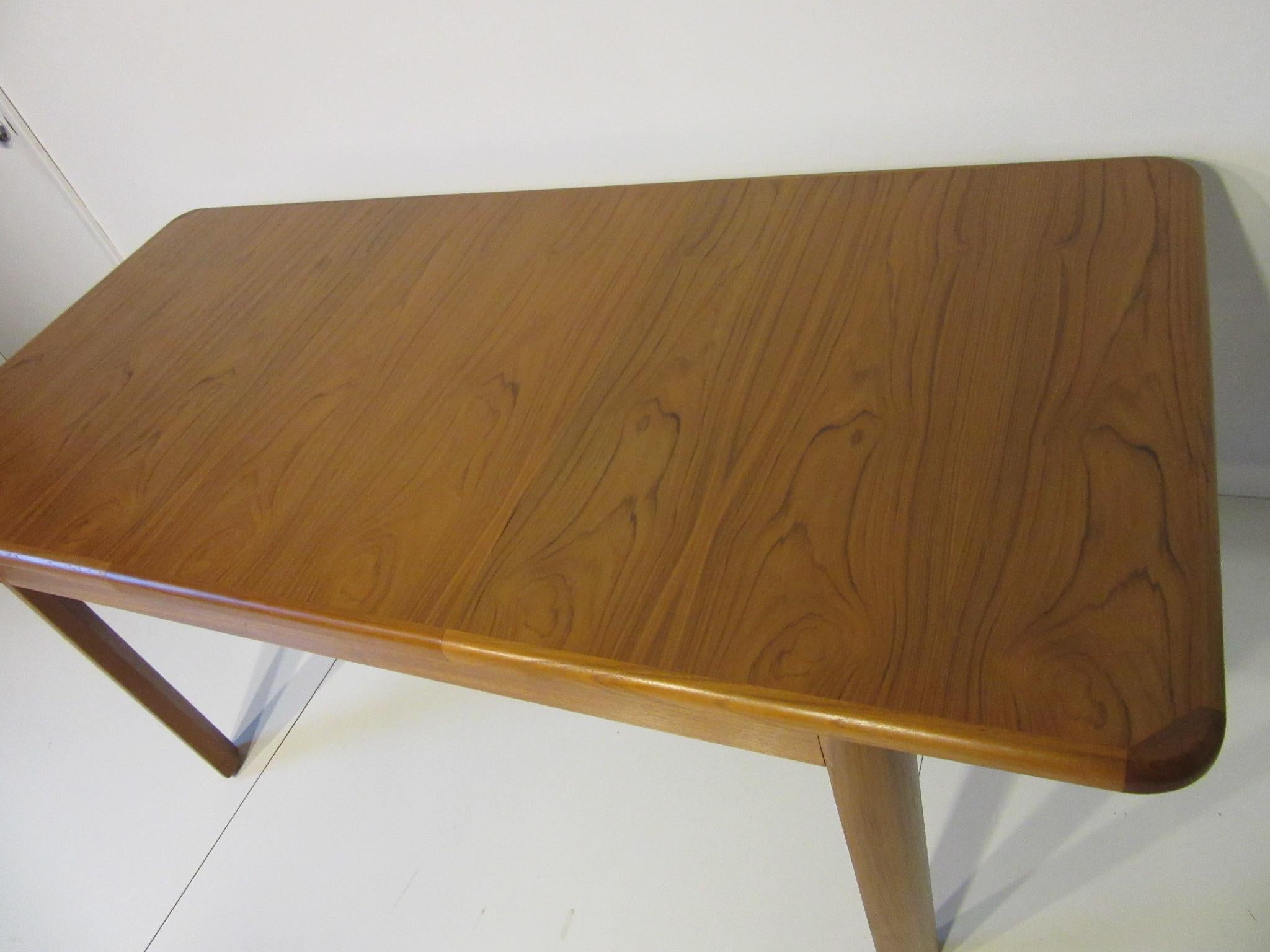 Canadian Teak Wood Dining Table by the Nordic Furniture Company