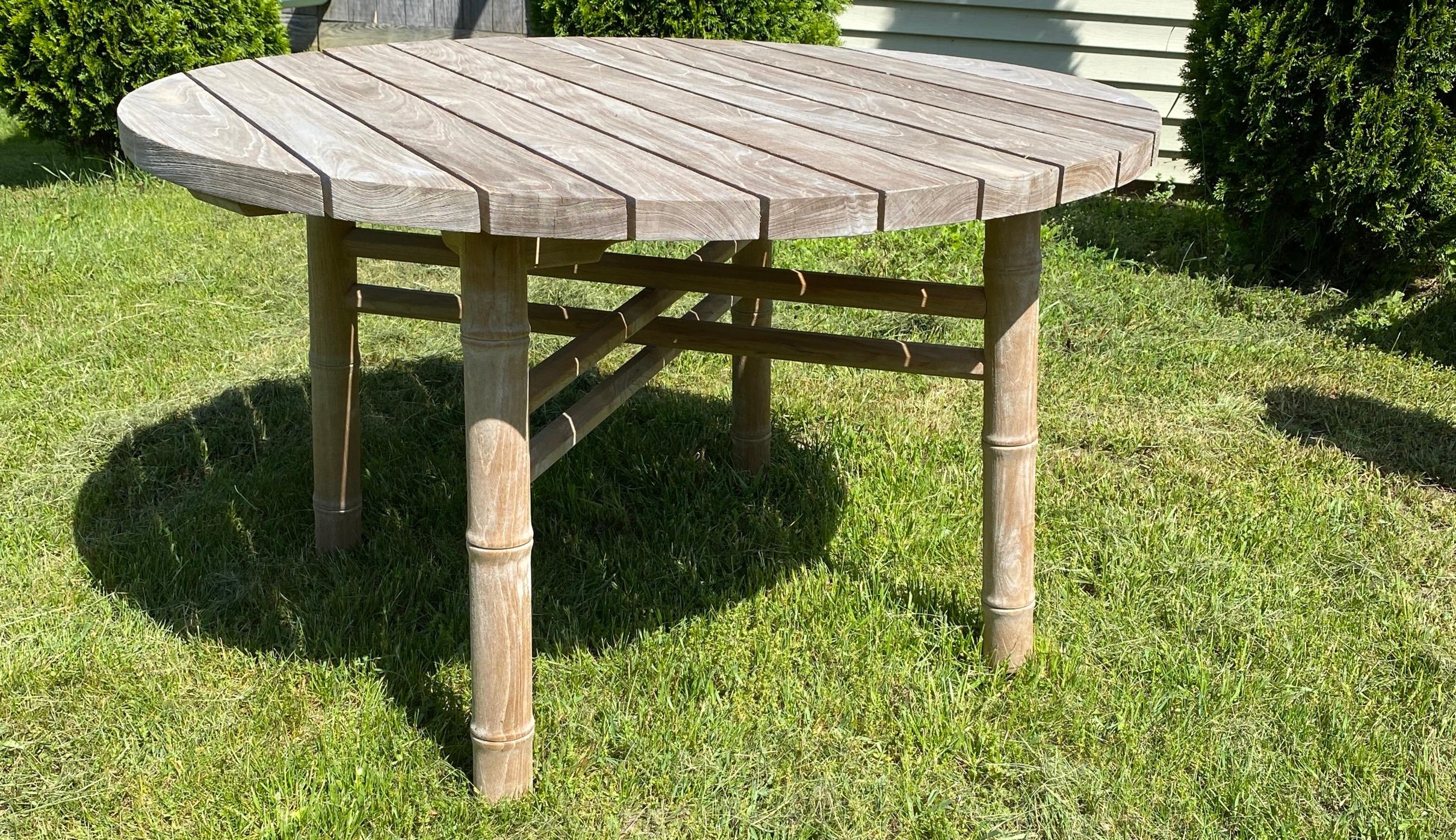 used teak outdoor furniture