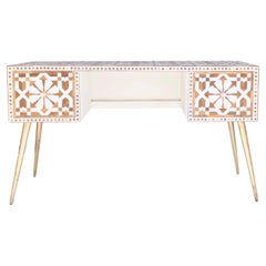 Bureau de travail Arrow en marqueterie de Wood Wood