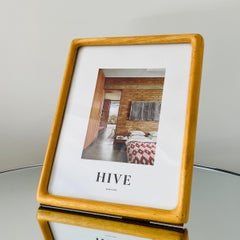 Mid-Century Teak Wood Picture Frame 8" x 10", c. 1960's