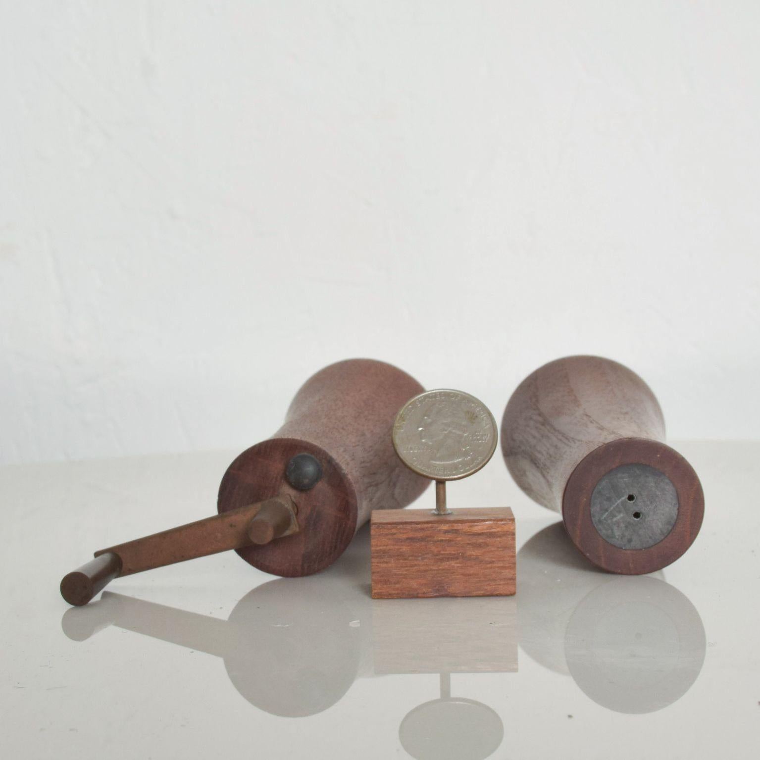 Modern Salt Shaker & Pepper Mill in Teakwood by Laurids Lonborg of Denmark 1960s 1