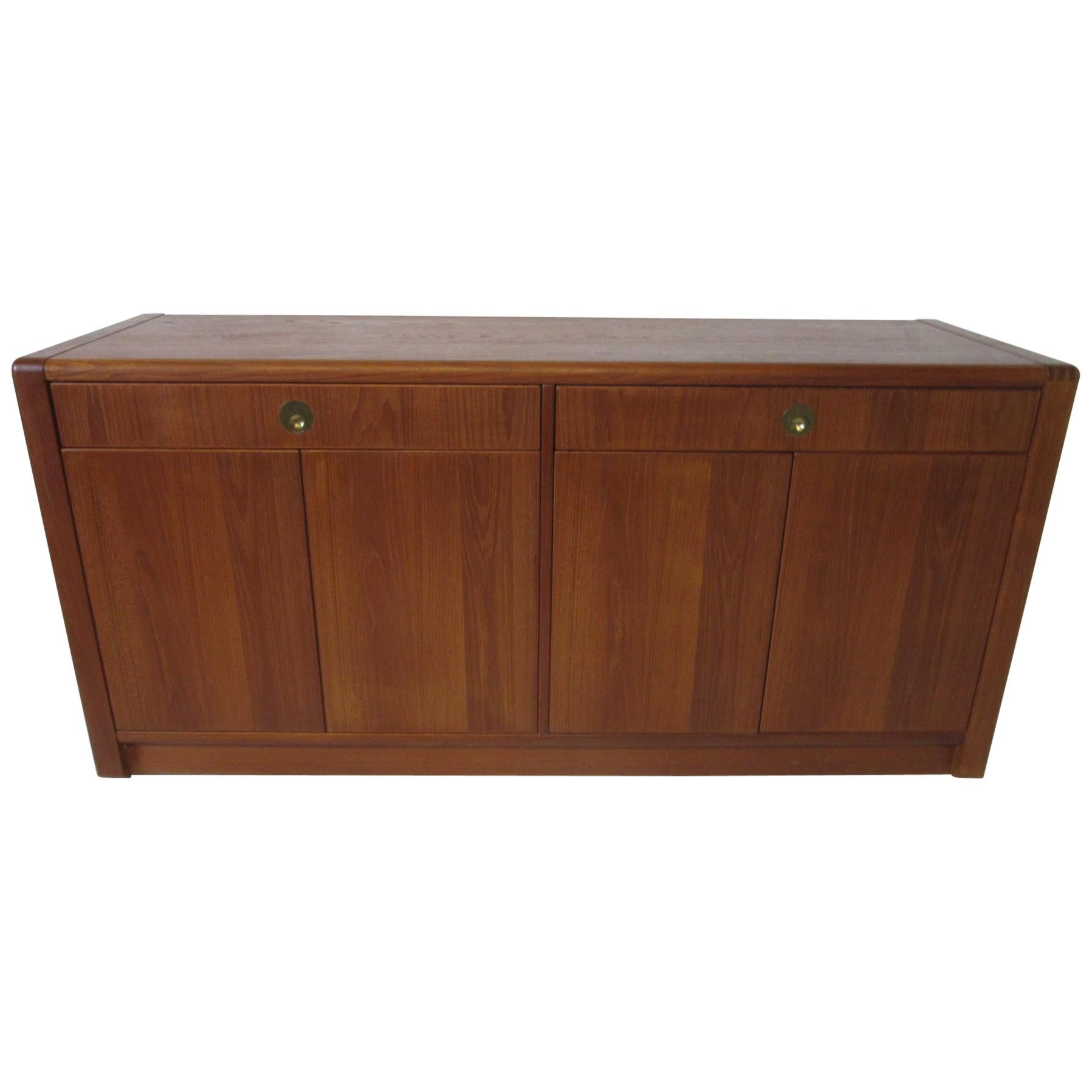 Teak Wood Server / Chest / Credenza in the Danish Style by D- Scan