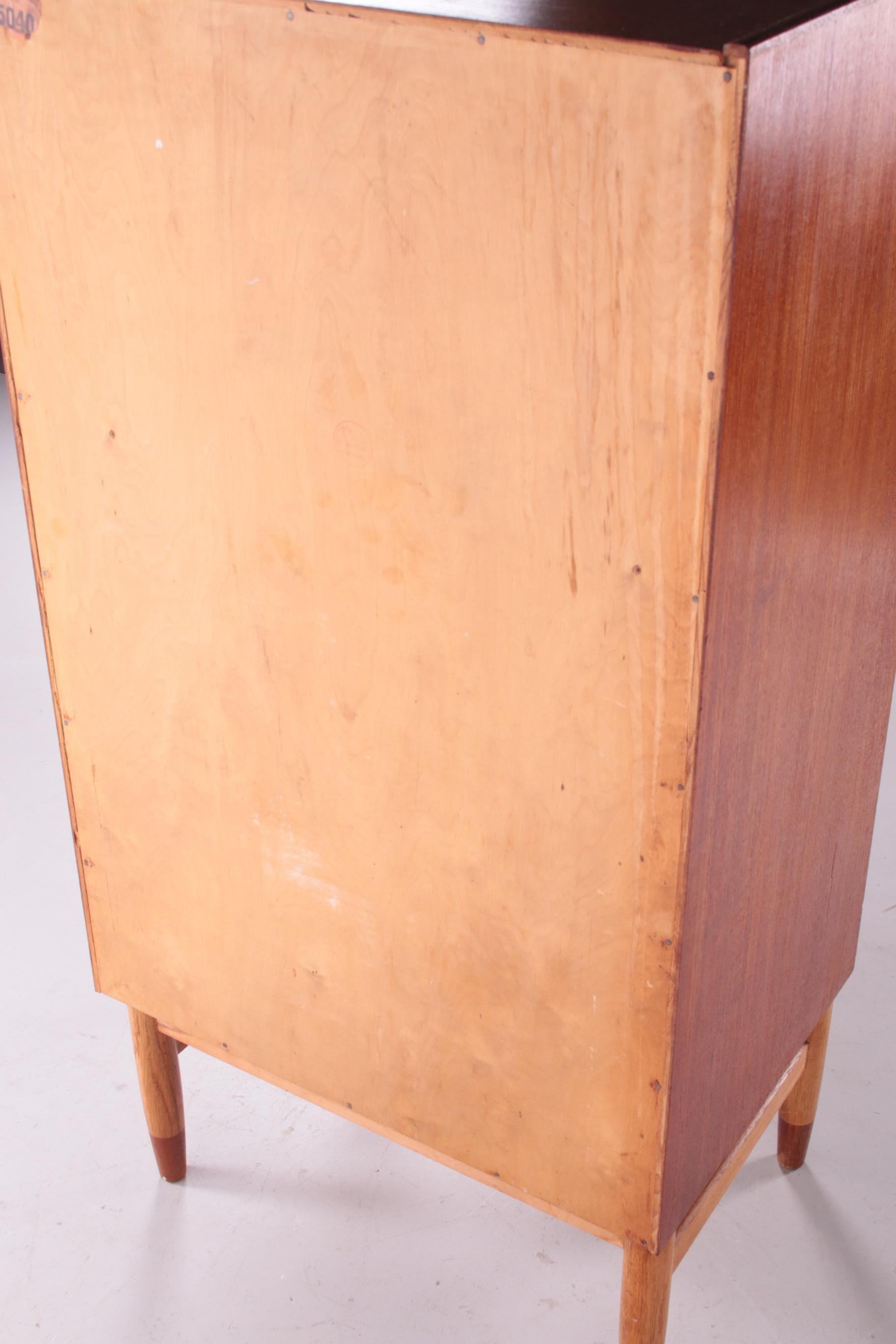 Teak Wooden Chest of Drawers from Poul Volther by Munch Mobler, 1960s 5