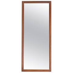 Teak Wooden Model No. 165 Mirror by Kai Kristiansen for Aksel Kjærsgaard