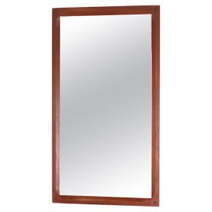 Teak Wooden Model No. 168 Mirror by Kai Kristiansen for Aksel Kjærsgaard