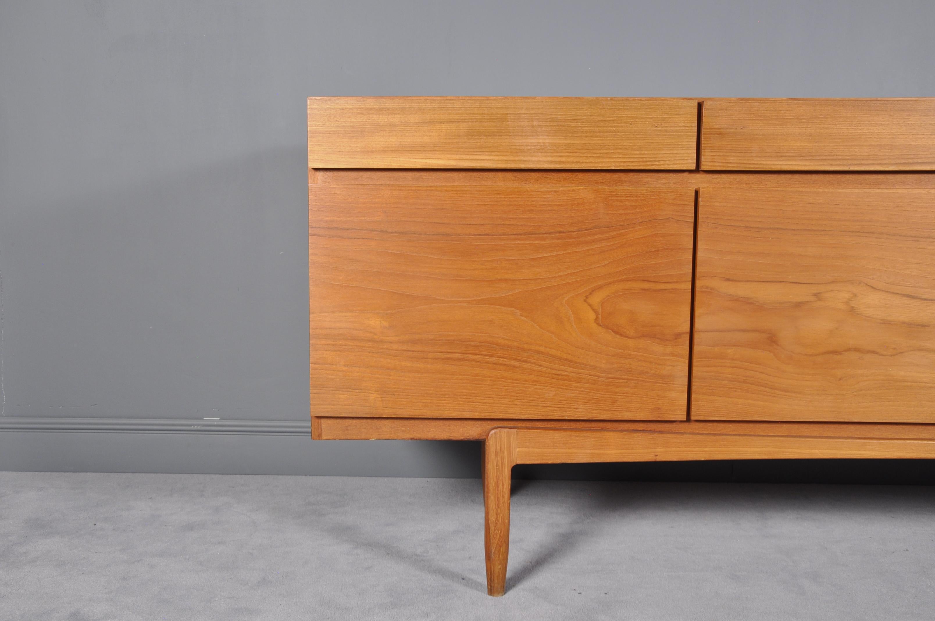 Teak Wooden Sideboard Model 66 by Ib Kofod-Larsen for Faarup Møbelfabrik, 1960s 1