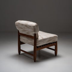 Teak Wook Slipper Chair