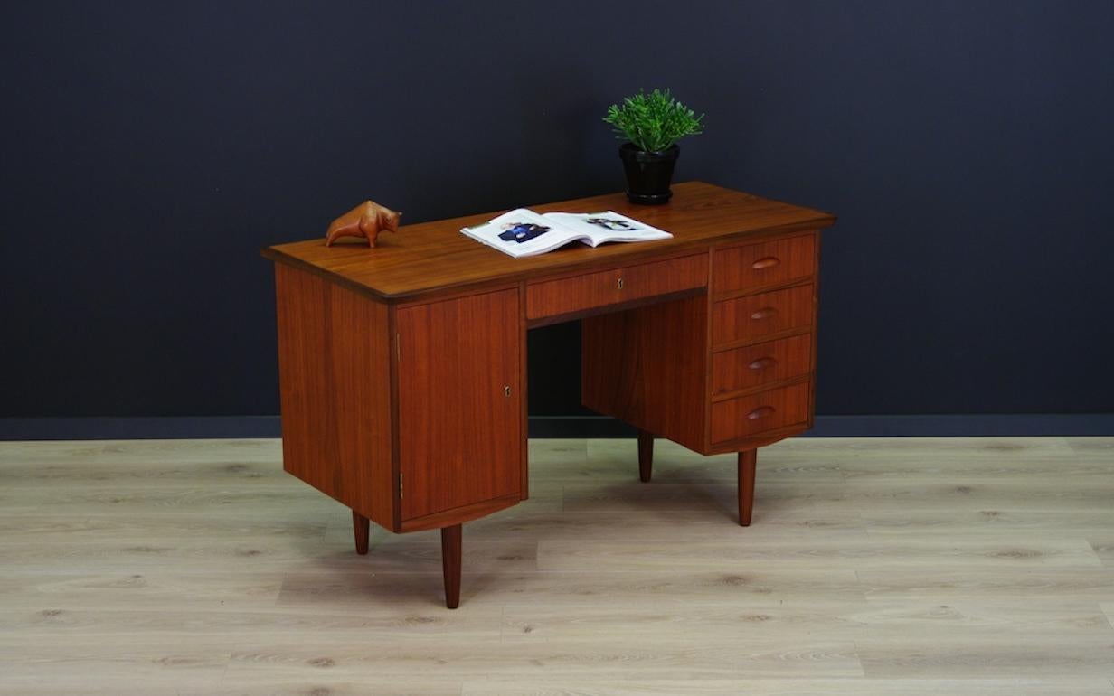 Teak Writing Desk Classic Danish Design, 1960-1970 3