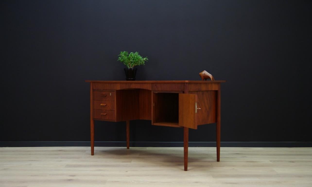 Teak Writing Desk Danish Design Vintage 7