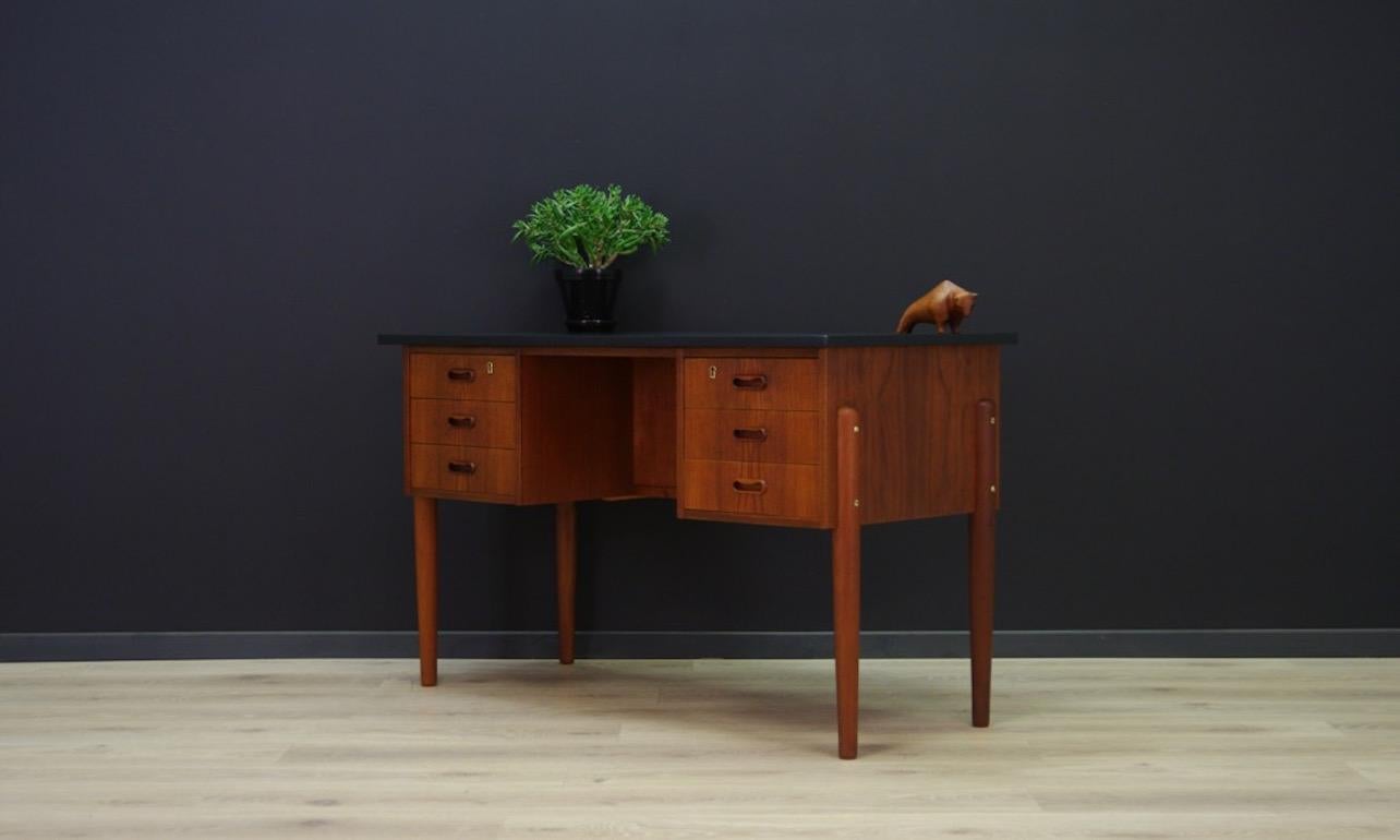 Scandinavian Teak Writing Desk Danish Design Vintage