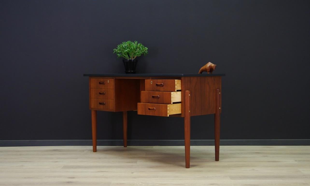 Teak Writing Desk Danish Design Vintage 2