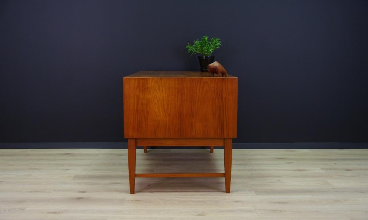 Teak Writing Desk Retro Vintage 1960-1970 Danish Design 10