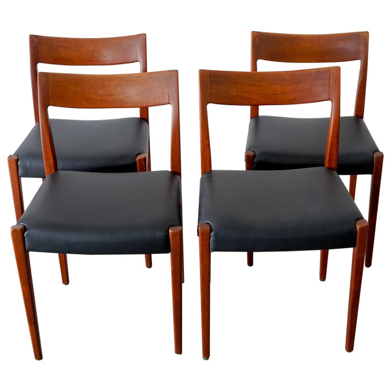 Teakwood Chair "Kontiki", Yngve Ekström for Troeds, Sweden 1