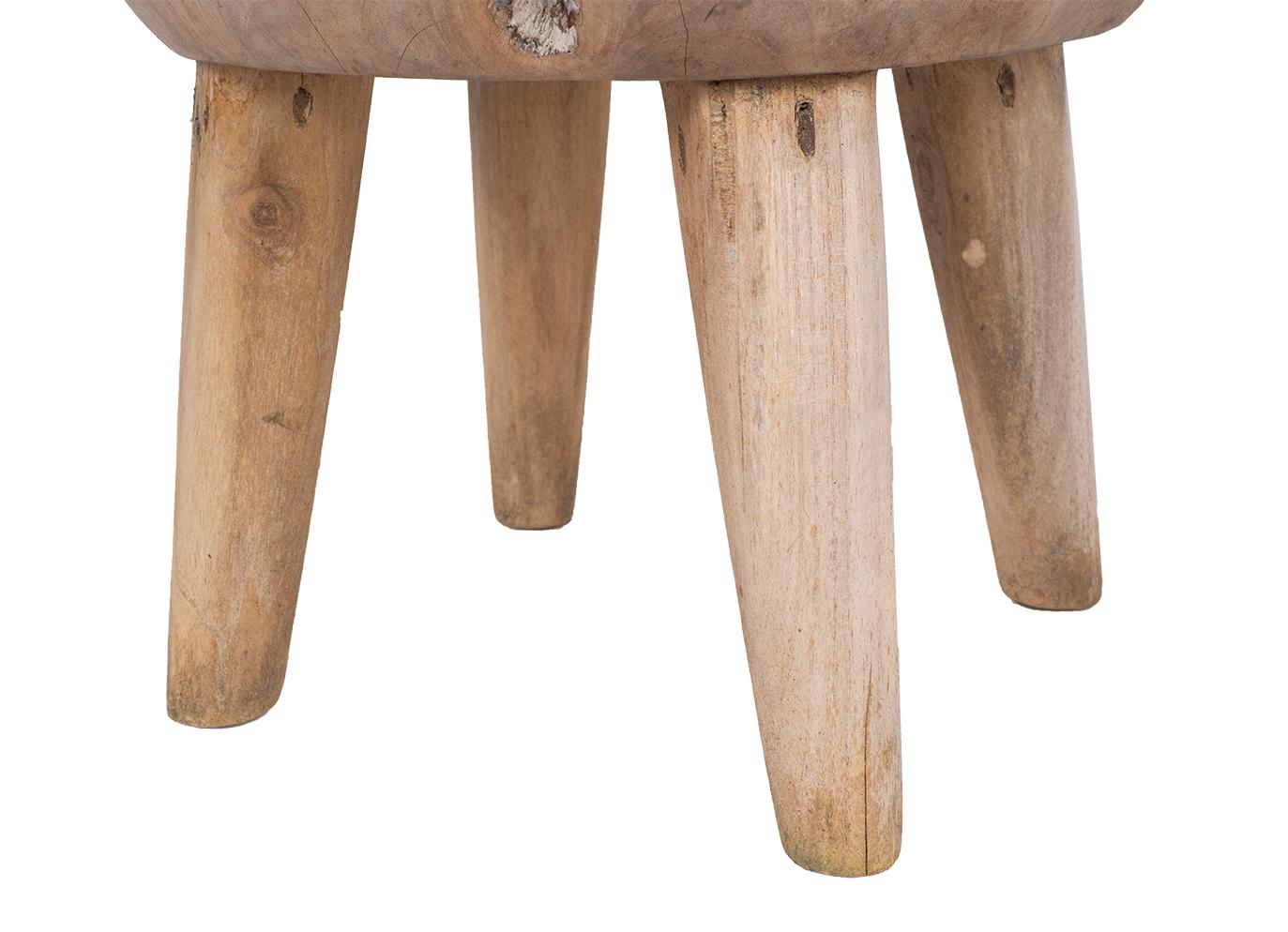 20ième siècle Tabouret bas en teck en vente