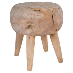 Teakwood Low Stool