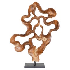 Teakwood Organic Sculptural Accessory