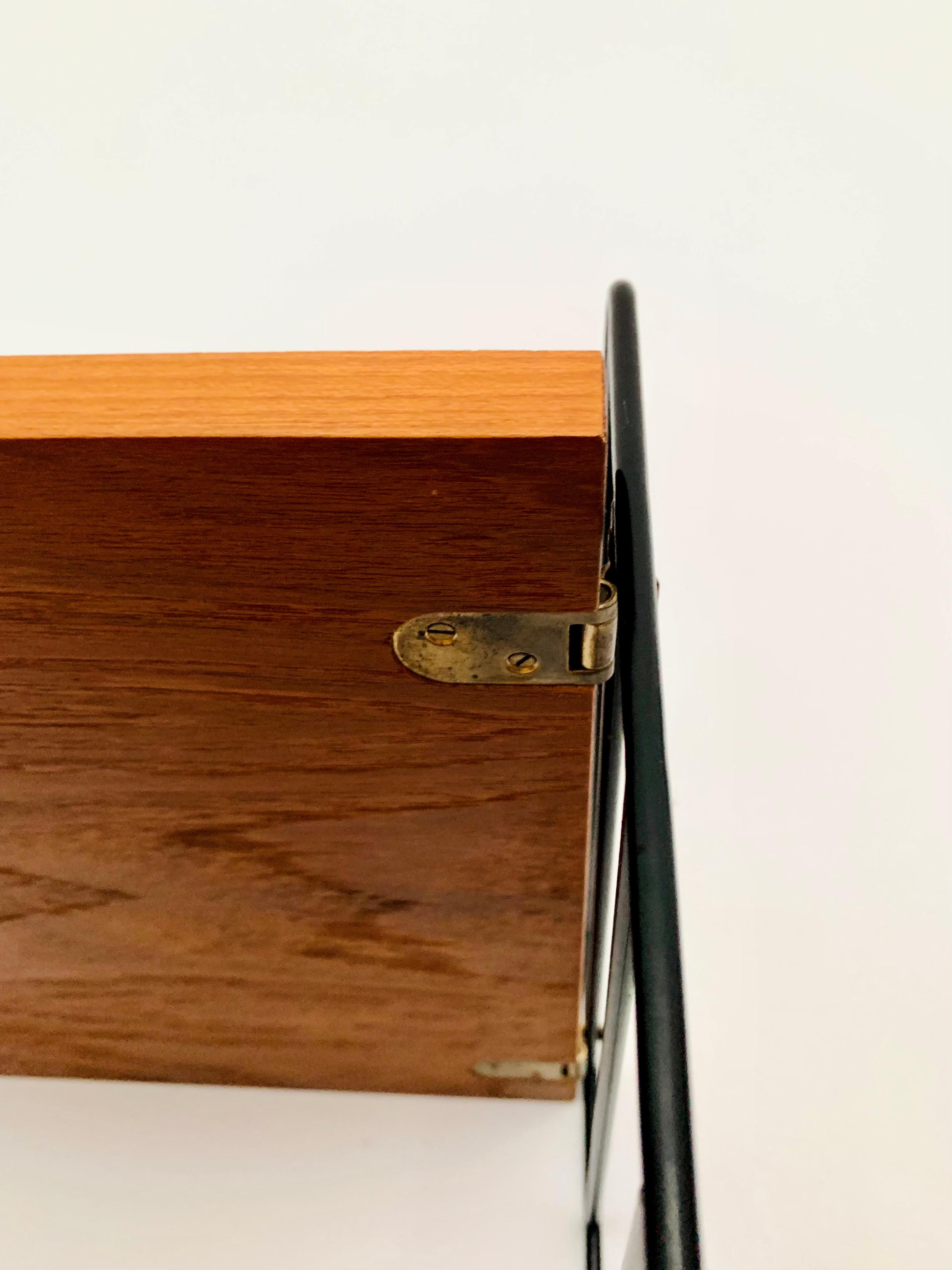 Teakwood Shelf by Kajsa & Nils ''Nisse'' Strinning for String Design 2