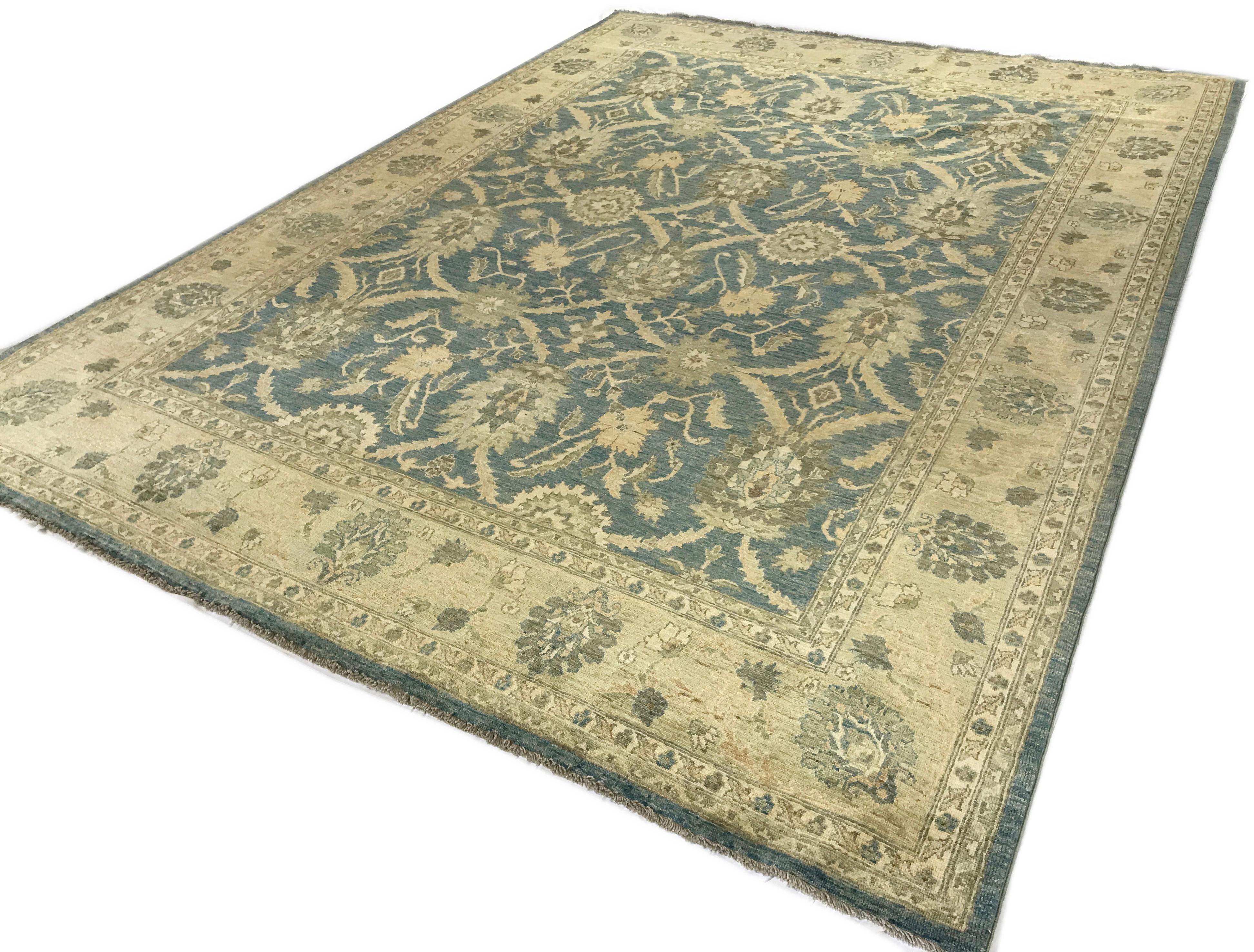 teal and gold rugs