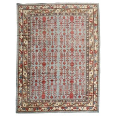 Alfombra Khotan Antique Teal Tamaño Habitación