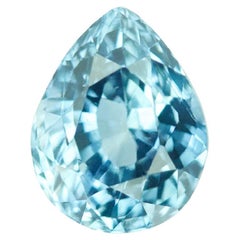 Teal Blue Sapphire 1.03 Ct Pear Natural Unheated, Loose Gemstone