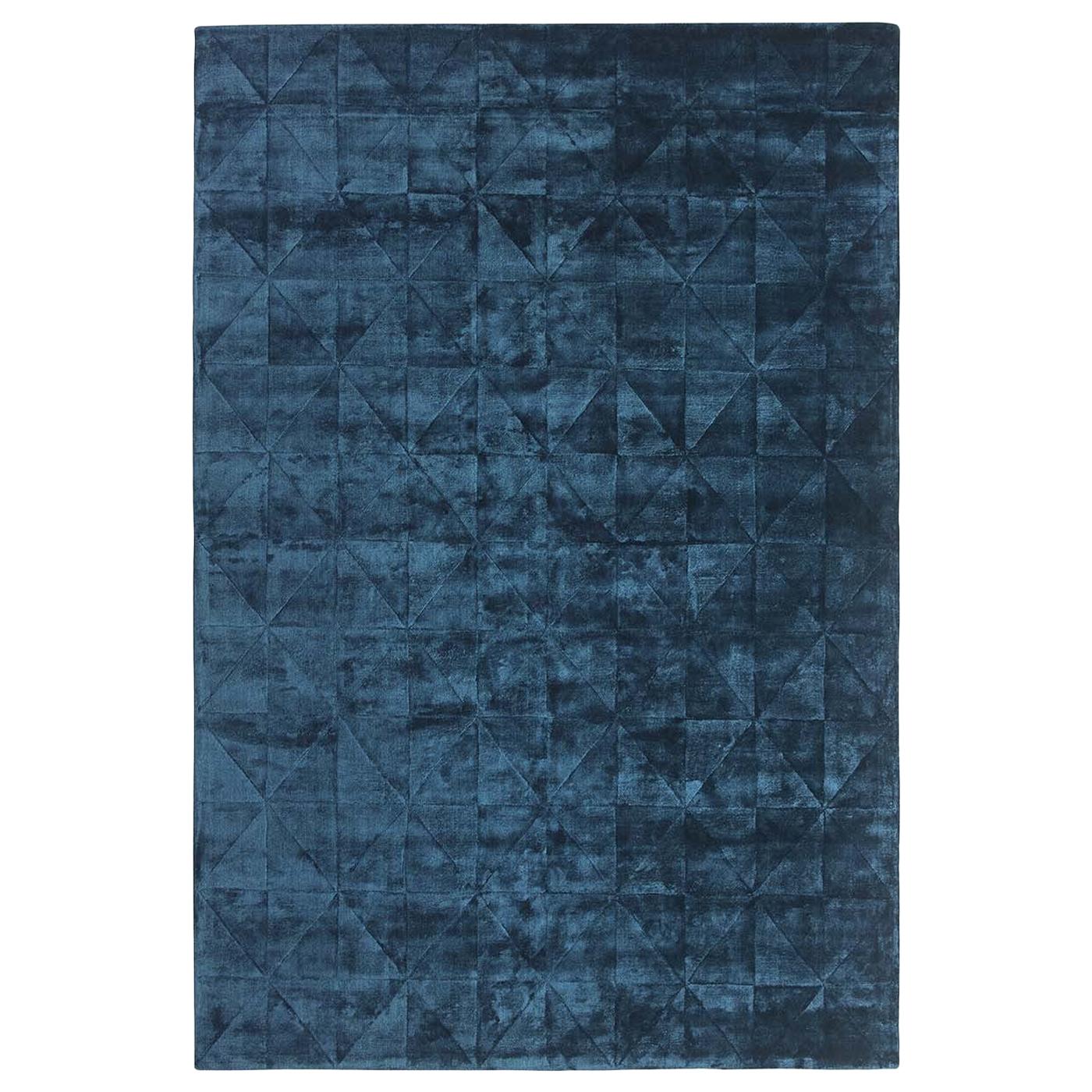 Blaugrüner Caravaggio-Teppich