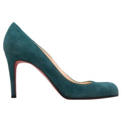 Teal Christian Louboutin Wildleder Pumps Größe 37