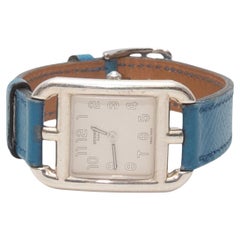 Teal Hermes Cape Cod Tonneau Watch