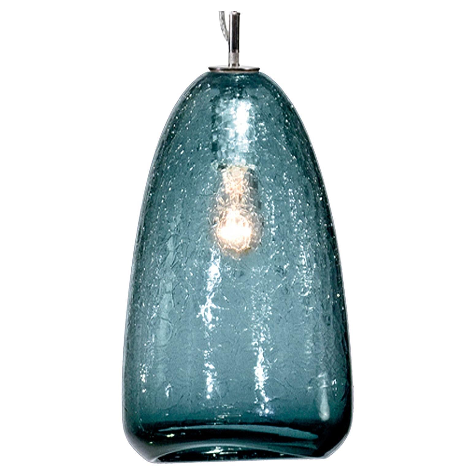 Lampe à suspension Summit en sarcelle de la collection Boa Lighting