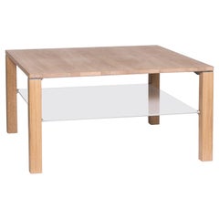 Team 7 Wooden Coffee Table Glass Table