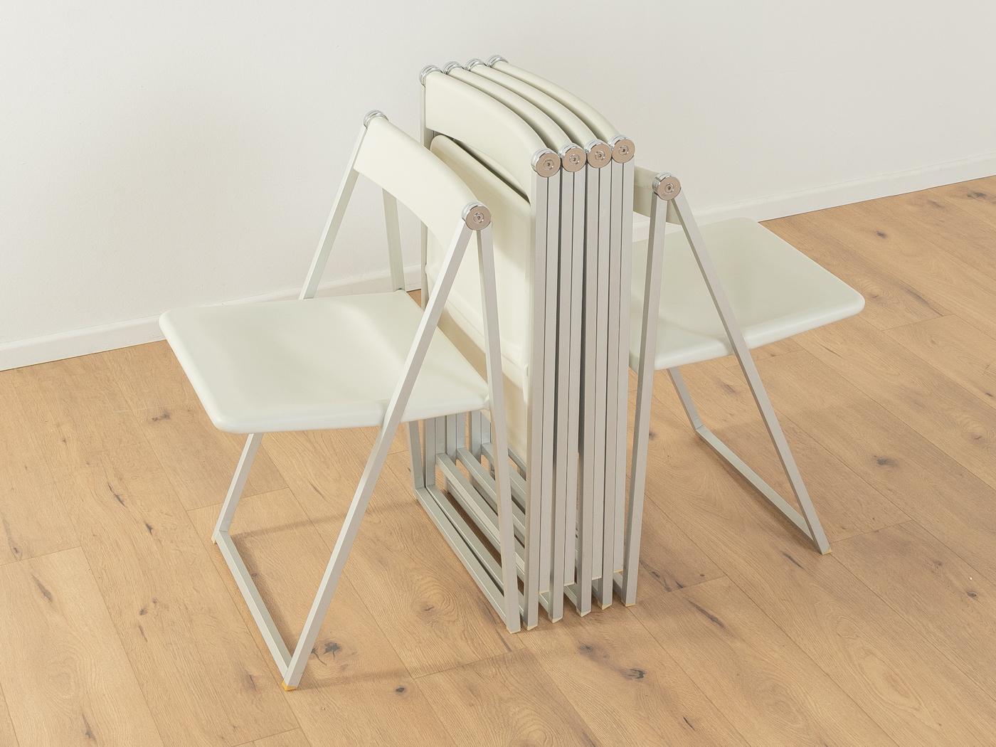 Late 20th Century team form ag folding chairs, interlübke  For Sale