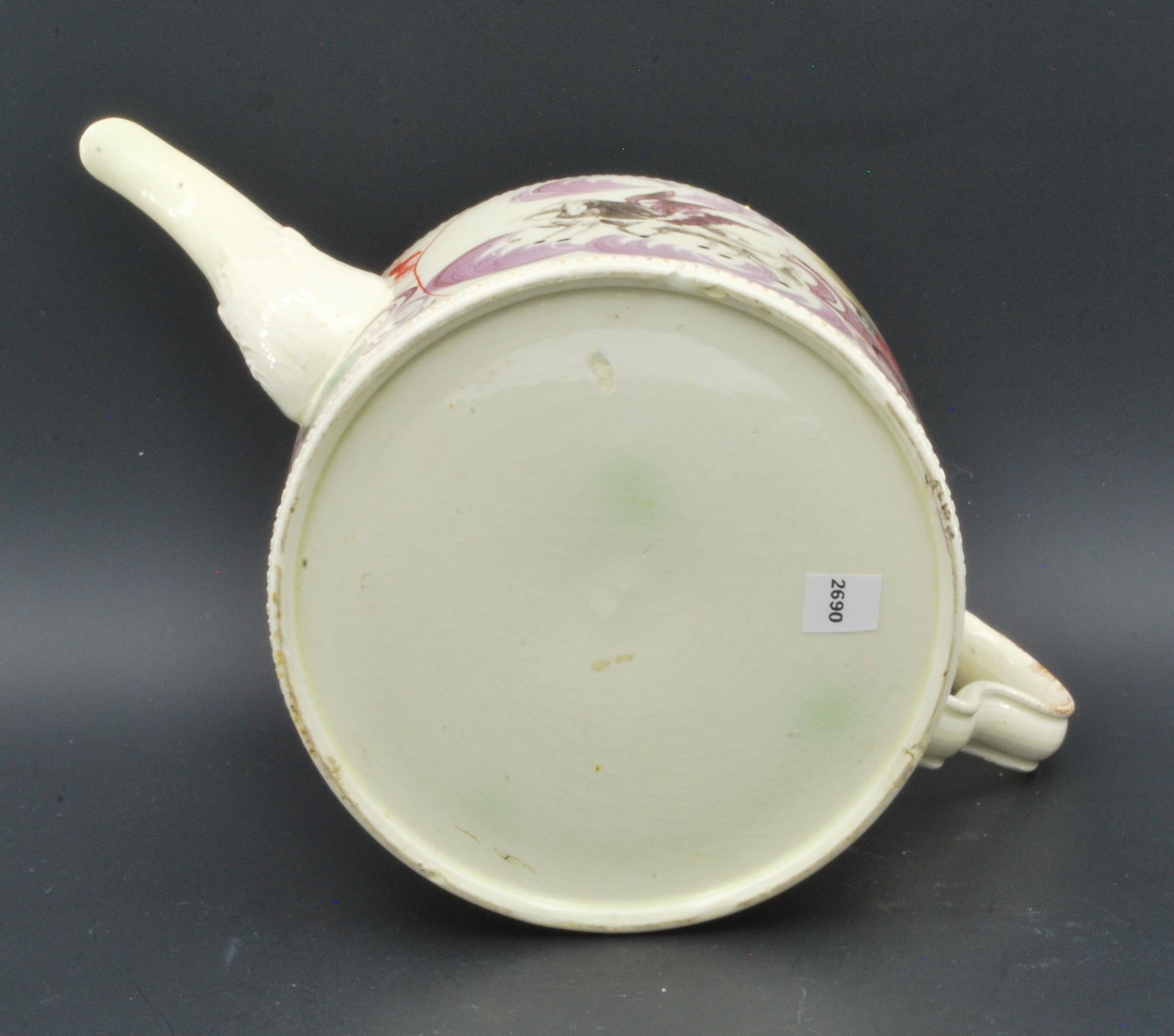 Teapot, Aurora, Goddess of the Dawn, Greatbtach, C1765 For Sale 1