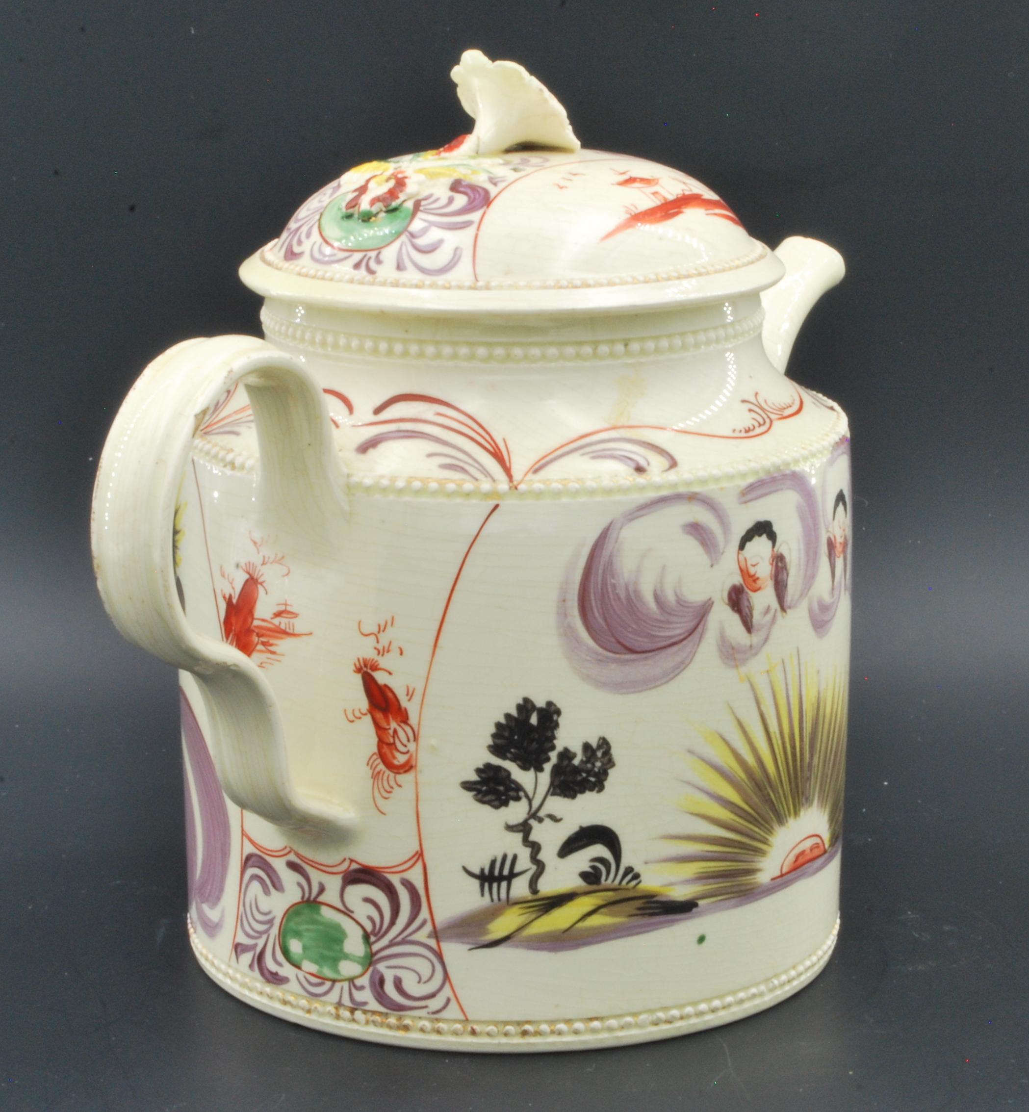 Teapot, Aurora, Goddess of the Dawn, Greatbtach, C1765 In Good Condition For Sale In Melbourne, Victoria