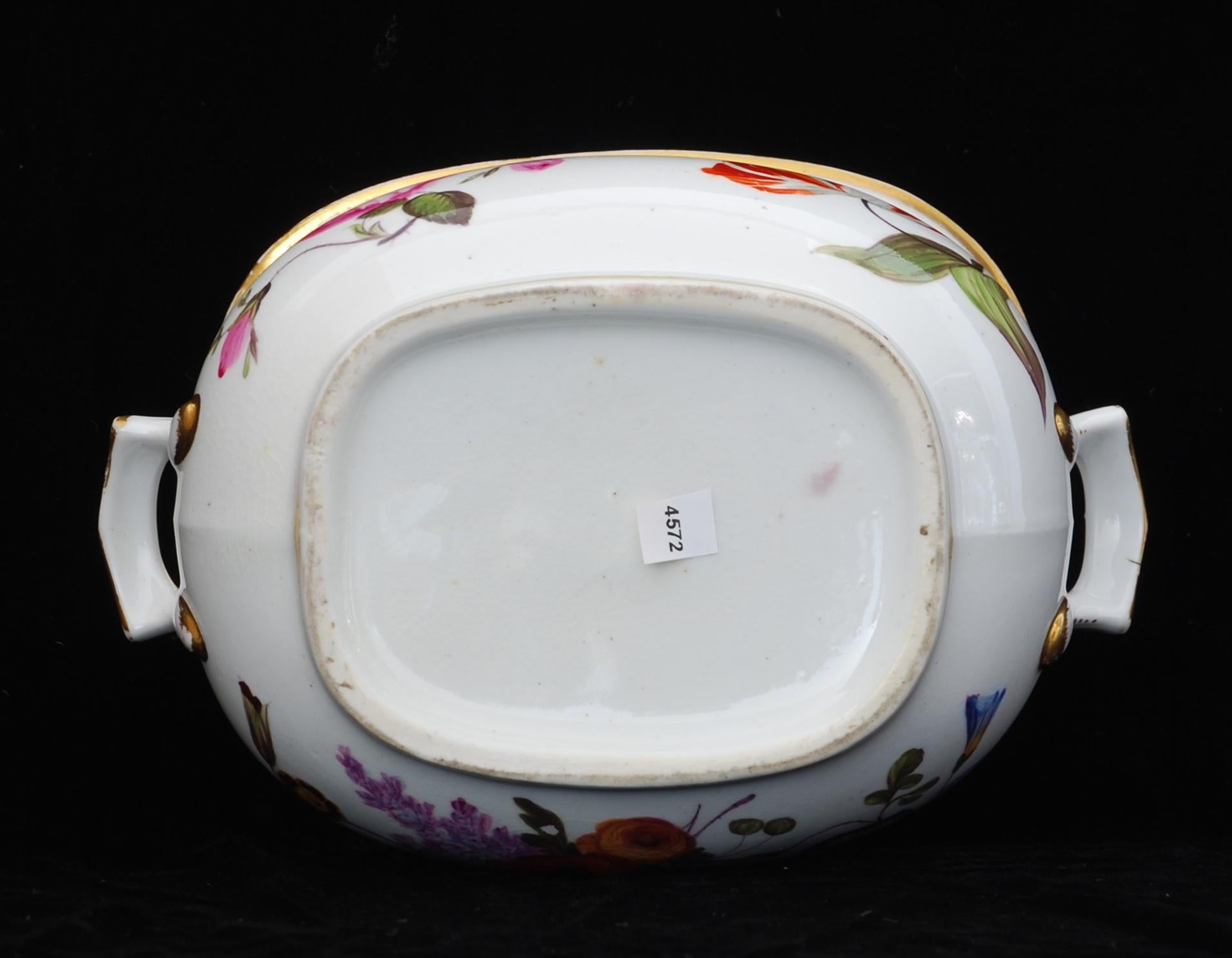 Teapot, Creamer, Sugar Nantgarw Porcelain, circa 1815 For Sale 5