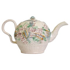 Antique Teapot, Fruitbasket, William Greatbatch, circa 1770