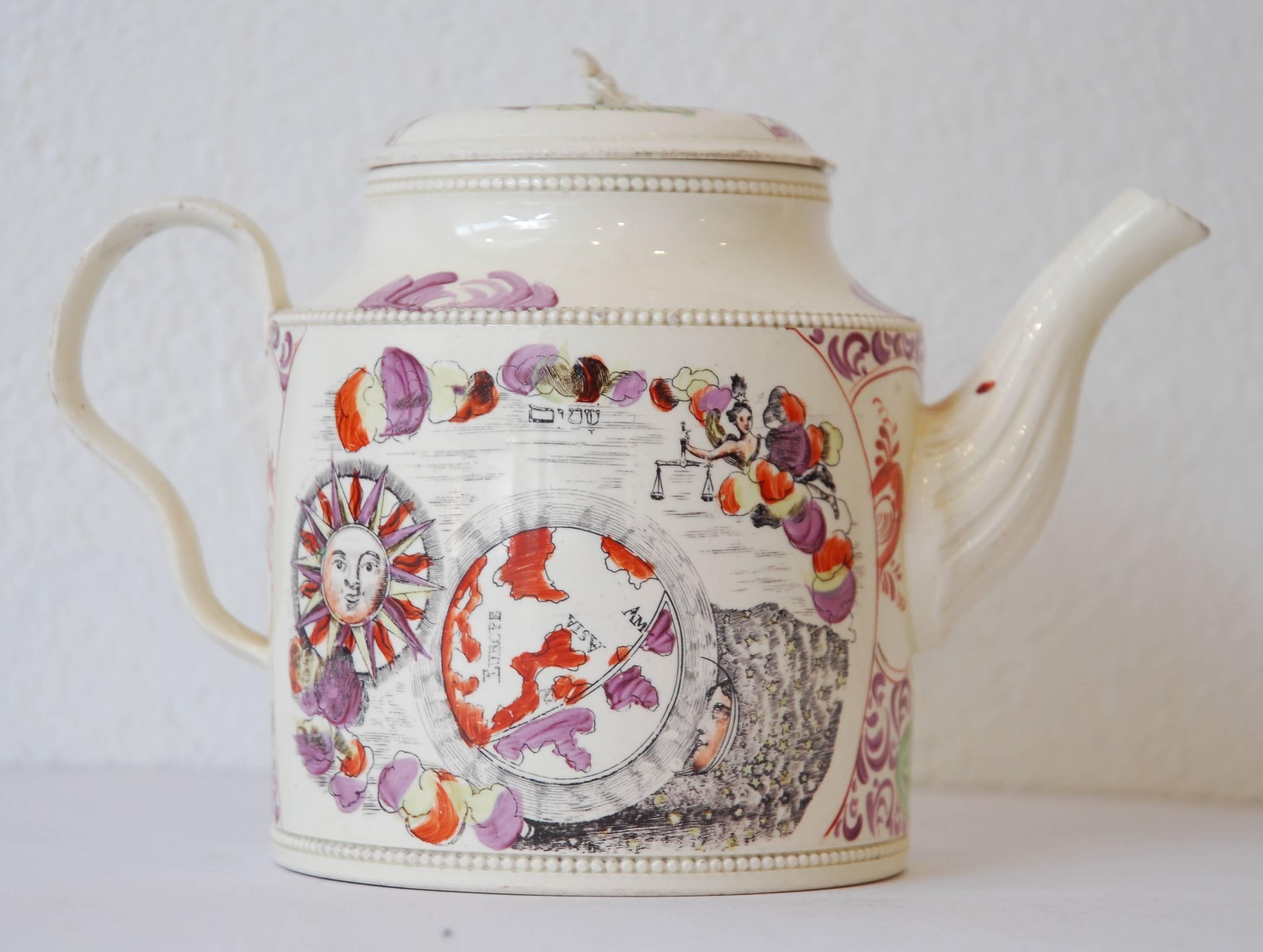 Neoclassical Teapot, Juno, Queen of the Gods, Greatbatch, circa 1785