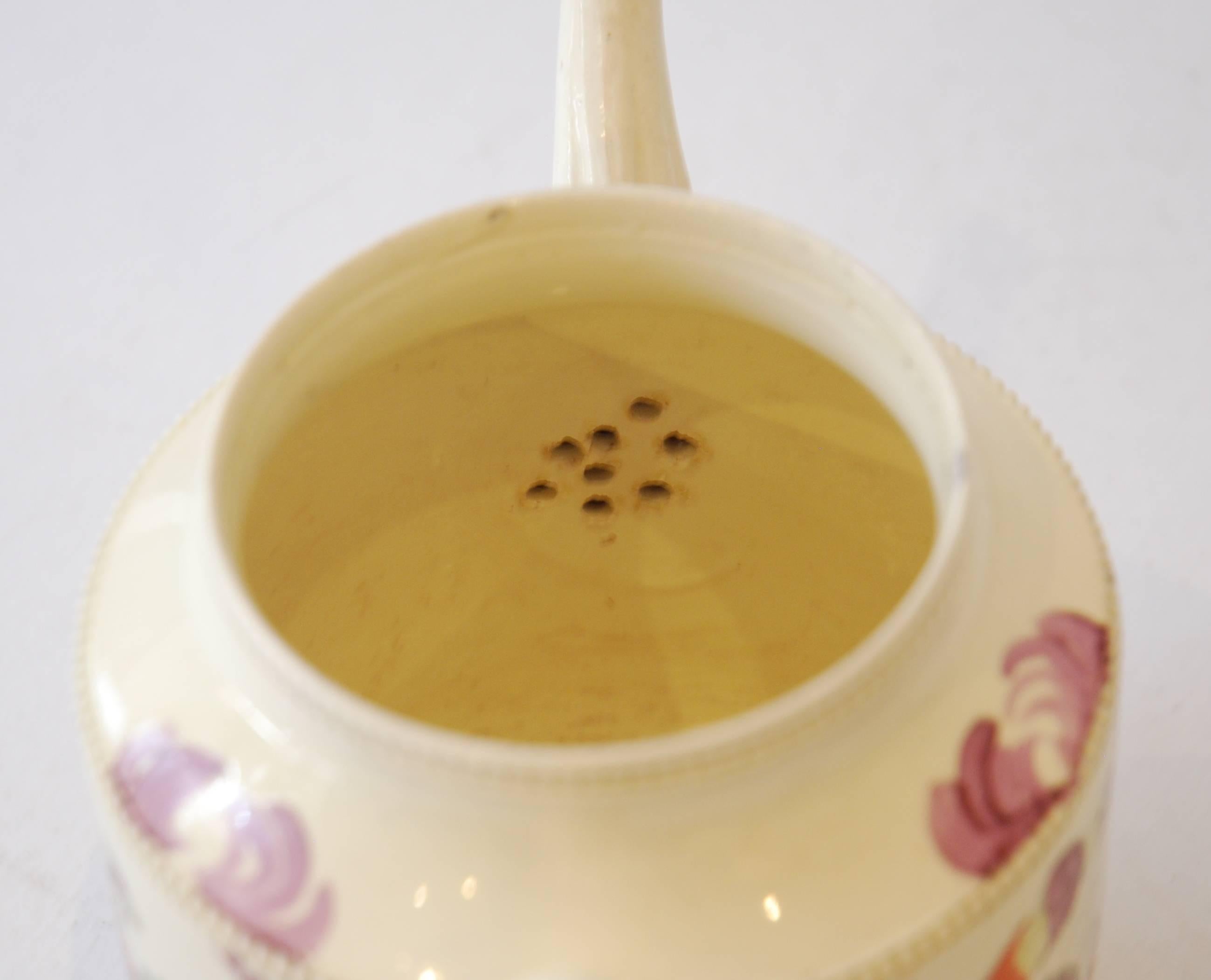 Creamware Teapot, Juno, Queen of the Gods, Greatbatch, circa 1785
