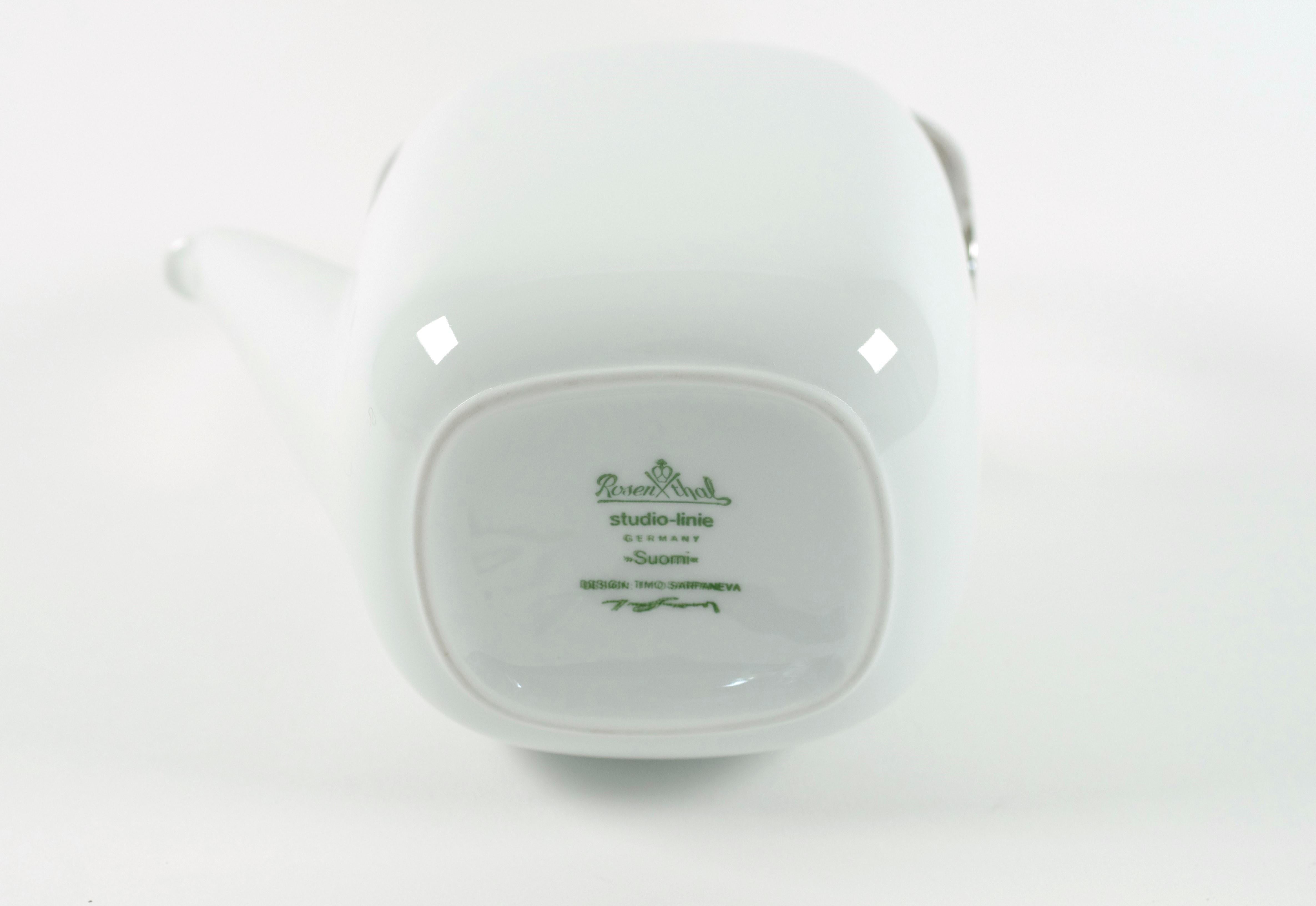 Teapot Timo Sarpaneva Rosenthal Suomi en vente 3