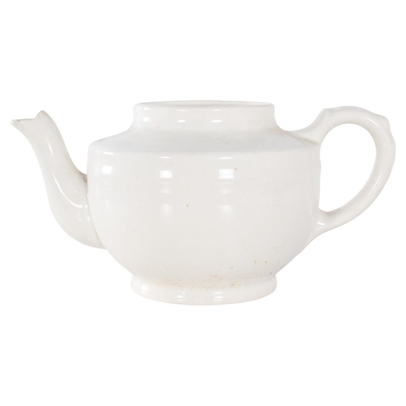 Teapot Without Lid in Portuguese Faience from Sacavém