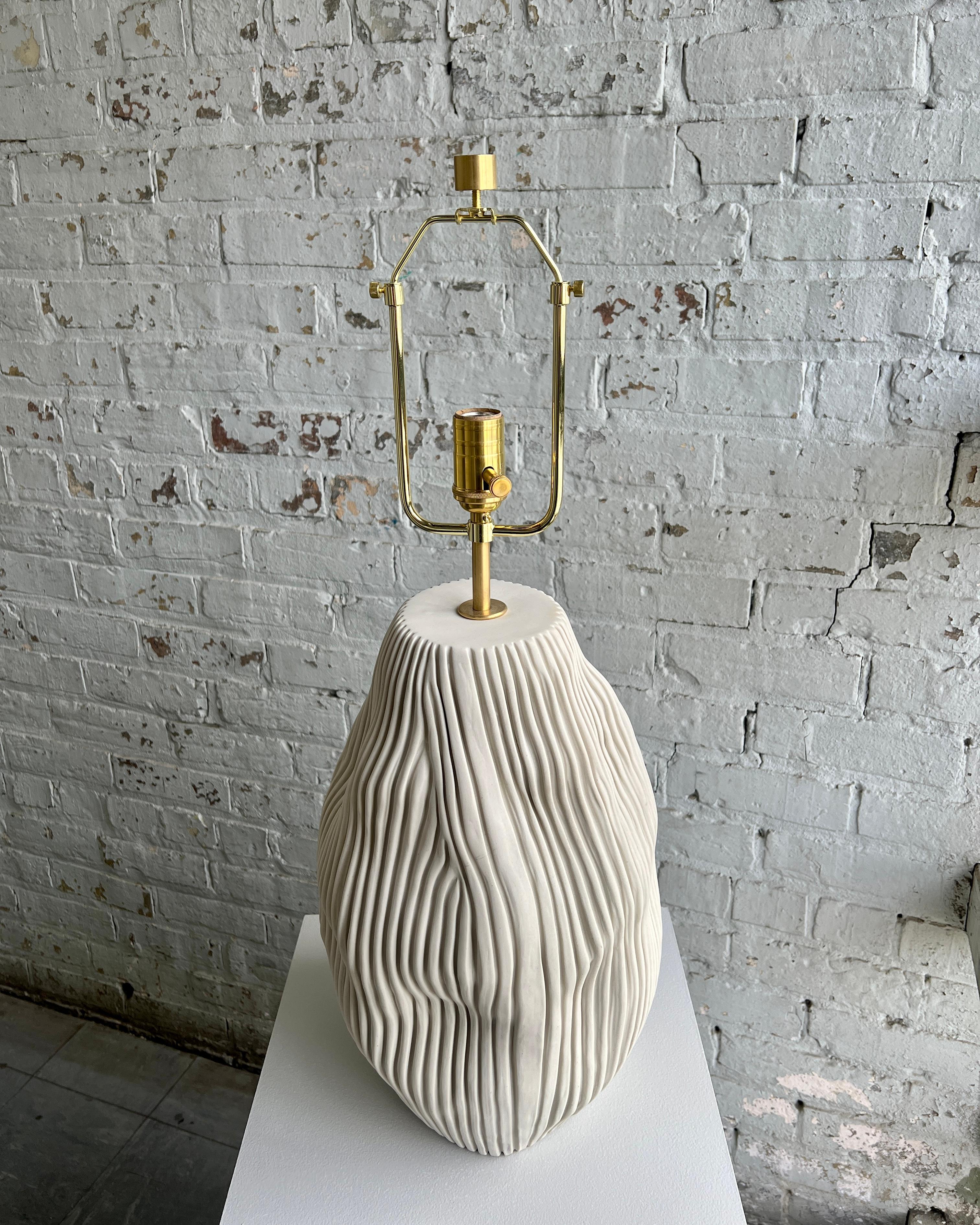 Organic Modern Tear Drop Table Lamp For Sale