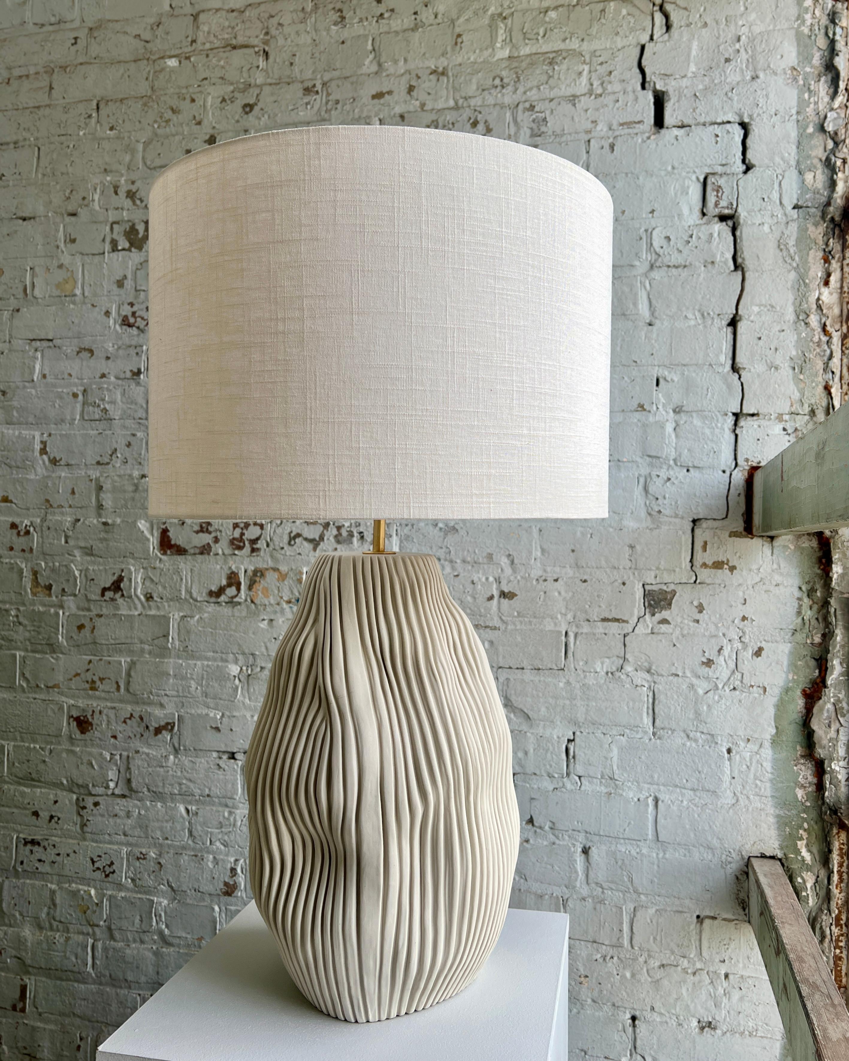 Contemporary Tear Drop Table Lamp For Sale