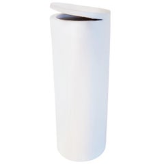 "Tear" Opaque White Ceramic, Table Lamp