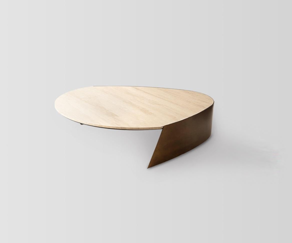 Mexican Teardrop Coffee Table by Atra Design For Sale