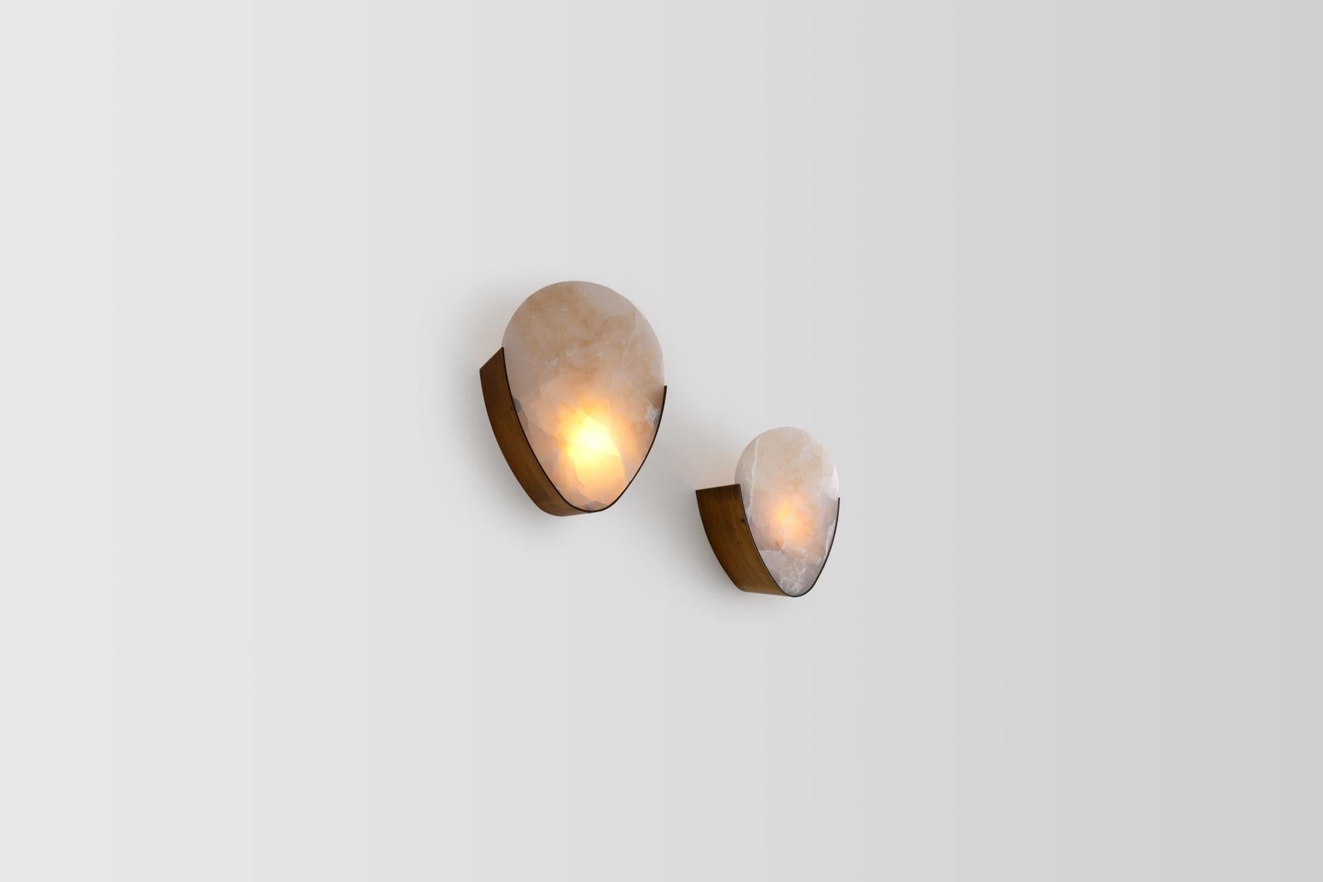 Teardrop Marble Wall Lamp by Atra Design For Sale 1