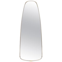 Teardrop Mirror in the Style of Karl Springer