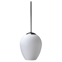 Teardrop Opaline Pendant Light
